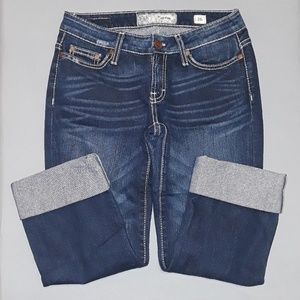 BKE Denim Payton Cuffed Capri Jeans. Women's Size: Waist 26x21 Inseam.